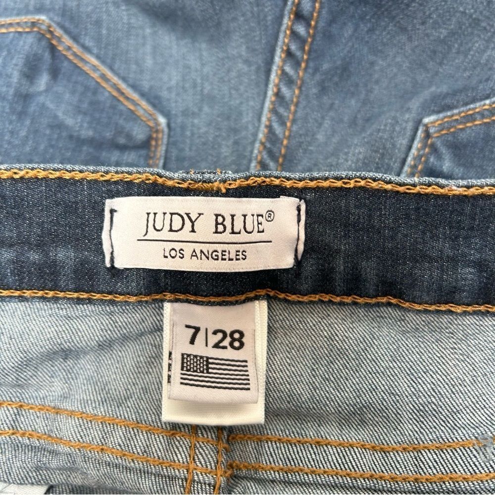 Judy Blue High‎ Waist Skinny Non Distressed Jeans Style #8390 size 7/28 - Picture 2 of 5